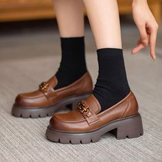 dark academia shoes