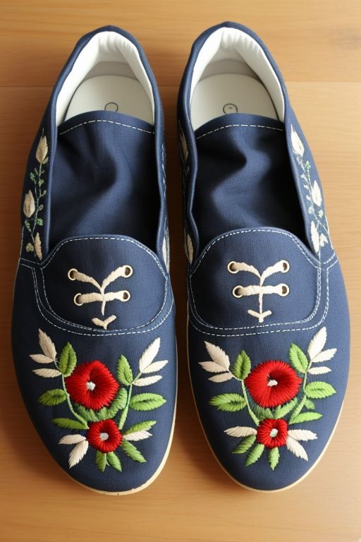 Stepping in Style: The Timeless Elegance of Embroidered Shoes