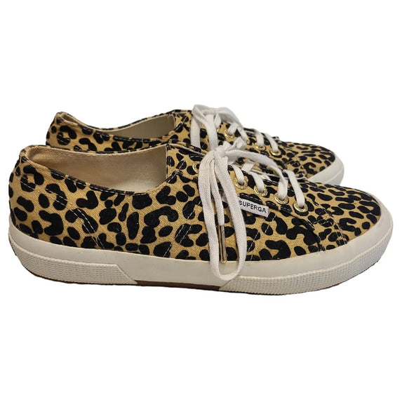 leopard tennis shoes