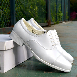 Stepping in Style: The Timeless Elegance of Men's White Dress Shoes