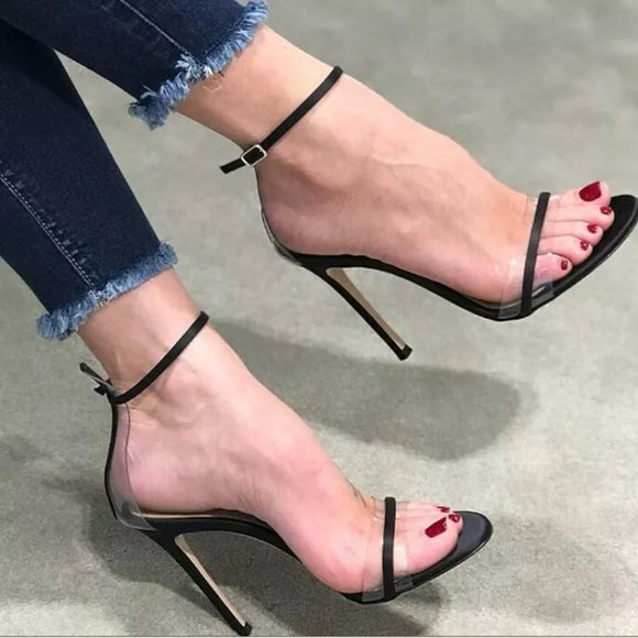 open toe shoes