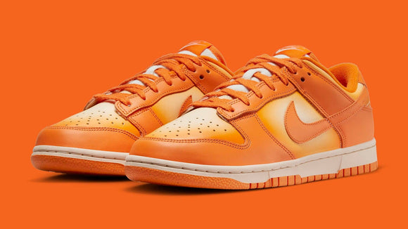 orange nike shoes