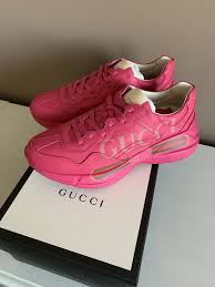 pink gucci shoes