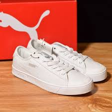 puma white shoes