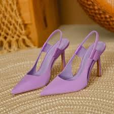 purple dress shoes