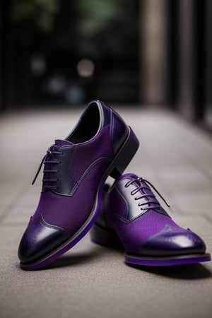 Bold Elegance: The Allure and Versatility of Men's Purple Shoes