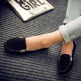 Women Casual Flat Shoes Spring Autumn Flat Loafer Women Shoes Slips Soft Round Toe Denim Flats Jeans Shoes Plus Size