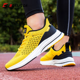 Baasploa 2021 New Men Knit Casual Walking Shoes  Breathable Trendy Sneakers Original Light Shock Absorption Male Tennis Shoe