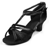 New Latin Dance Shoes for Women/Ladies/Girls/5 Colors/Tango Pole Ballroom Dancing Shoes Heeled 7CM And 5CM