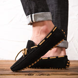 Men's Casual Shoes British Style Moccasins Genuine Leather Flats Zapatos Hombre Loafers Footwear Men Winter&Sping Chaussures