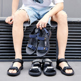 Men Sandals Summer Leisure Beach Holiday Sandals Men Shoes 2022 New Outdoor Male Retro Comfortable Casual Sandals Men Sneakers