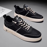 New casual shoes in spring 2023 Men's board shoes Fashion breathable small white shoes Men's sneakers Low top leather board