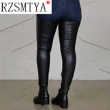 Autumn 2022 Women&#39;s Over-the-knee Boots Side Zipper Skinny Red Sexy Nightclub Boots