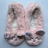 House Slipper Women Winter Non Skid Grip Indoor Fur Contton Warm Plush Fluffy Lazy Female Mouse Ears Home Fuzzy Flat Shoes 2023