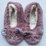 House Slipper Women Winter Non Skid Grip Indoor Fur Contton Warm Plush Fluffy Lazy Female Mouse Ears Home Fuzzy Flat Shoes 2023