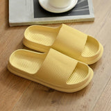 Thick Platform Bathroom Home Slippers Women 2023 Summer Fashion Soft Sole Eva Indoor Slides Woman Sandals Non-Slip Flip Flops