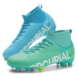 Original Soccer Shoes Men Sneakers Cleats Plus Size 31-48 Professional Football Boots Children Kid Futsal Football Shoes for Boy