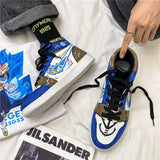 Hot Sale Couple Son-Goku Anime Shoes Designer Skate Sneakers Men Streetwear Hip Hop Anime Sneakers Man Cosplay Skateboard Shoes