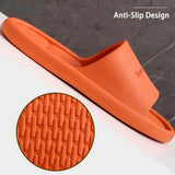 Bathroom Slipper Non Slip EVA Shower Slides Sandals for Women Men Embossed Summer Pool Flip Flop Indoor Home 2022 Shoe