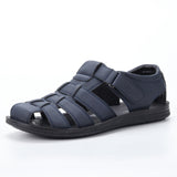 Leather Men Sandals Casual Beach Comfortable Sandals Summer Shoes 2022 #S206-5