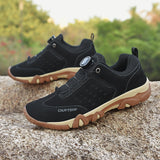 Suede Leather Hiking Shoes For men Outdoor Camping Sneakers Men Sport Shoes For Trekking