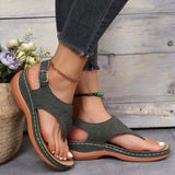 Women Sandals 2023 Summer Sandals With Low Heels Shoes For Women  Lightweight Flip Flops Casual Sandalias Mujer Summer Footwear