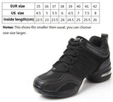 Dancing Shoes Sports Feature Modern Dance Jazz Shoes Soft Outsole Breath Dance Shoes Sneakers For Woman Practice Shoes