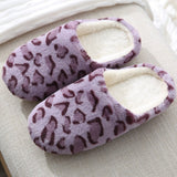 2023 Short Plush Slippers Mute Furry Slippers Non-slip Fur Flat Slippers Indoor Winter Warm Floor Slipper Soft Sole for Bedroom