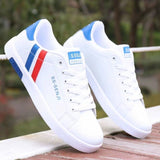 New casual shoes in spring 2023 Men's board shoes Fashion breathable small white shoes Men's sneakers Low top leather board