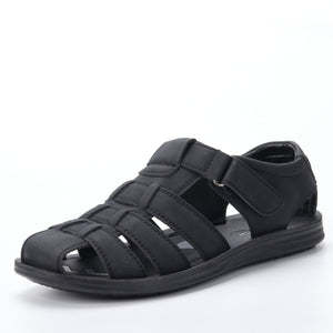 Leather Men Sandals Casual Beach Comfortable Sandals Summer Shoes 2022 #S206-5