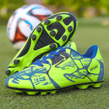 Soccer Shoes Society Children Non-slip Football Boots Training TF/AG Futsal Shoes Kids Chuteira Campo Sport Turf Soccer Sneakers