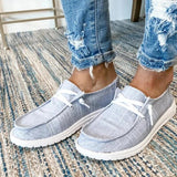 Summer Fashion Women Vulcanize Shoes Ladies Casual Flats Convenient Slip On Loafers Comfortable Outdoor Sports Sneakers