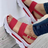 Women Sandals Lightweight Heels Sandals Summer Shoes For Women Wedge Sandal With Platform Sandalias Mujer Wedges Shoes Female