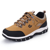 New Men Shoes Waterproof Hiking Shoes Outdoor Hiking Fishing Shoes Wear-Resistant Woodland Cross-Country Shoes Men Sports Shoes