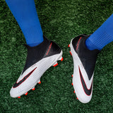 Men's Football Shoes High Quality Professional Field Cleats Youth Training Turf Soccer Tennis Shoes Large Size