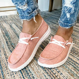 Summer Fashion Women Vulcanize Shoes Ladies Casual Flats Convenient Slip On Loafers Comfortable Outdoor Sports Sneakers