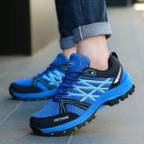 Brand Hiking Shoes Men Mesh Breathable Travel Shoe Outdoor Waterproof Hunting Fishing Shoes Mountain Off-Road Riding Sports Shoe