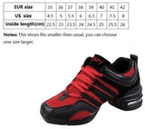 Dancing Shoes Sports Feature Modern Dance Jazz Shoes Soft Outsole Breath Dance Shoes Sneakers For Woman Practice Shoes