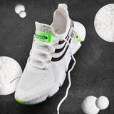 Fashion Men Sneakers Mesh Breathable Man White Running Tennis Shoes Comfortable Outdoor Sports Men Casual Shoes Tenis Masculino