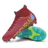 Original Soccer Shoes Men Sneakers Cleats Plus Size 31-48 Professional Football Boots Children Kid Futsal Football Shoes for Boy