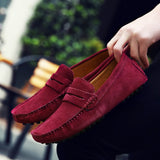 Spring Summer Hot Sell Moccasins Men High Quality Leather Loafers Genuine Leather Shoes Men Flats Lightweight Driving Shoes