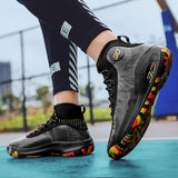 2023 Basketball Shoes Men Sneakers Men Boys Basket Shoes Autumn High Top Anti-slip Outdoor Sports Shoes Trainer Women Zapatillas