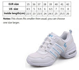 Dancing Shoes Sports Feature Modern Dance Jazz Shoes Soft Outsole Breath Dance Shoes Sneakers For Woman Practice Shoes