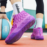 Brand Professional Men's Basketball Shoes Basketball Sneakers Anti-skid High-top Couple Breathable Man Basketball Boots