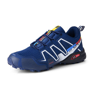 New Men Shoes Waterproof Hiking Shoes Outdoor Hiking Fishing Shoes Wear-Resistant Woodland Cross-Country Shoes Men Sports Shoes