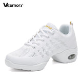 Women Dance Shoes Jazz Ballroom Dancing Comfortable Lady PU Soft Outsole Training Breathable Modern Tango Dance Sneakers