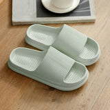 Thick Platform Bathroom Home Slippers Women 2023 Summer Fashion Soft Sole Eva Indoor Slides Woman Sandals Non-Slip Flip Flops