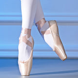 Ballet Dance Shoes Child and Adult Ballet Pointe Shoes Professional with Ribbons Shoes Woman Zapatos Mujer Sneakers Women Girls