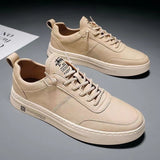 New casual shoes in spring 2023 Men's board shoes Fashion breathable small white shoes Men's sneakers Low top leather board