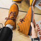 New Fashion Couple Designer Shoes Men Luxury High top Men Sneakers Streetwear Platform Men's Skateboard Shoes Plus Size 36-46